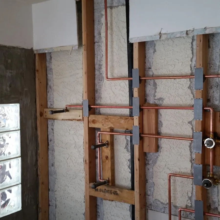 Copper pipe installation for Repiping in Earl