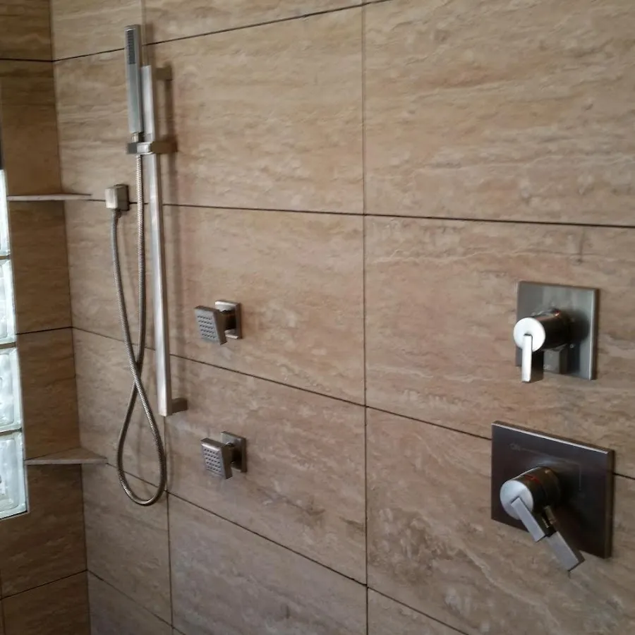 Shower fixture installation for Frozen Pipe Repair in Earl
